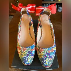 I crew liberty of london heels